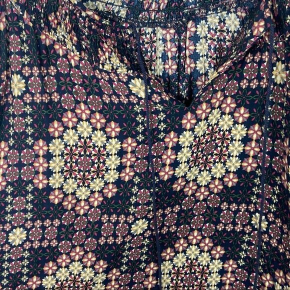 Anthropologie Peasant Blouse‎ Size XS Boho Top Thylo Kay Bohemian Popover Hippie - Picture 7 of 9